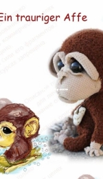 Elena Ermak - Sad monkey - Ein trauriger Affe - German