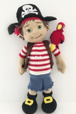 Hollys Hobbies - Holly McNevan - Fidget the Pirate