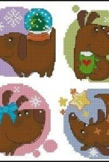 Tani211 - Christmas Dogs by Tatiana / Tatyana Marchukova