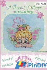Chibi Stitches Design CSD 3001 - A Thread of Magic