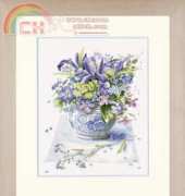 Lanarte 34892 Blue spring bouquet by Marjolein Bastin