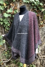 Shadow on the Wall Poncho by Anke Telschow - English, German