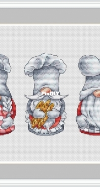 Green Terrace - Kitchen Gnomes by Elena Lartsova
