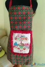 The Cupcakes applied on Apron