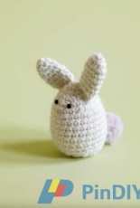Lion Brand Yarn - 80105AD Amigurumi Bunny Egg Cozy - Free
