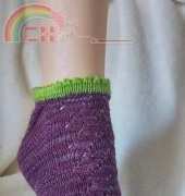 Blackberry Pie Socks by Moshi Spins