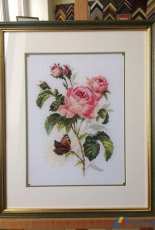 Rose and butterfly from the firm Alice.