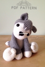 AuroraGurumi- Lisa Beauchemin - Nanook Husky Pattern