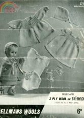 Bellmans 271 - Baby Doll for 11, 13 and 15 Inchs Doll - English
