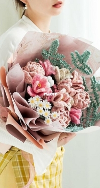 New Mommy Handmade DIY - Su Su Jie Jia - Susans Family - Impressionism Bouquet - Monets Garden - Free