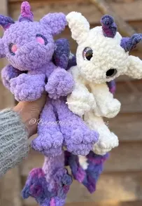 Beyond the Stars Stitches - Brittney Gildersleeve - Mini Dragon Snuggler