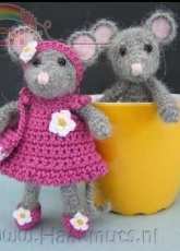 Haakmuts - Miepie the mouse - Dutch