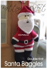 Knitting by Post-Santa Baggles
