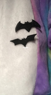 Полимерная глина, броши-бетмен  / Polymer clay. Brooches batman.