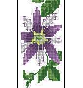 Jeanette Crews Designs - Book 1254 - Floral Bookmarks P