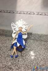 Snow queen in foam - 3 D