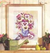 Flowering Pansies from Kram z Robótkami 1-2/2006 Special addition. Easter
