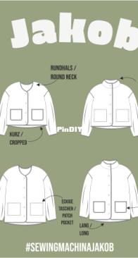 Sewing Machina - Jakob - Sizes A-L