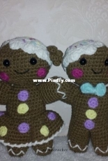 Gingerbread man and woman