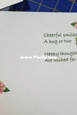 This is my latest card. Loved the tropical theme!