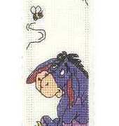 Designer Stitches E22 Winnie the Pooh - Eeyore & Bee Bookmark