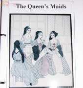 Blackwork - catkin Embroidery Designs - The Queens Maids