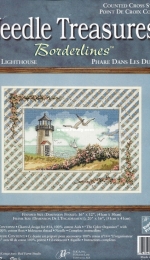 JCA 03053 Needle Treasures Borderlines - Dune Lighthouse