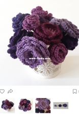 Gava Crochet Love - Lisseth Jimenez - International Woman Day Flowers - Free