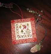 Just Cross Stitch Ornaments 2012- Blackbird Designs- Peace