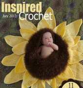 Inspired Crochet-July 2013 /no ads