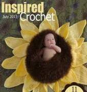 Inspired Crochet-July 2013 /no ads