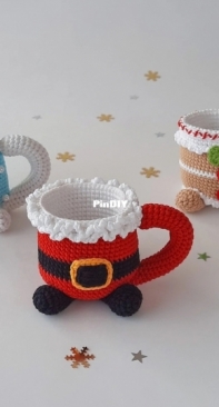 Funny Rabbit Toys - Daria Toys - Mishuta Shop - Alena / Daria Konurkina - Christmas Cups