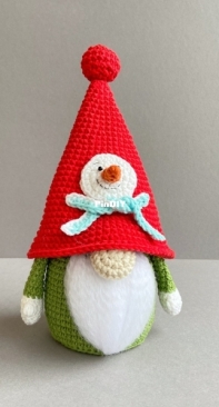 Happy Dolls Handmade - Lucy Magic Pattern - Julia /Kate - Negovorina - Funny Christmas Gnome