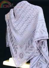 Flight of the Honey Bees Shawl by Sharon Winsauer - Alpaca with a Twist