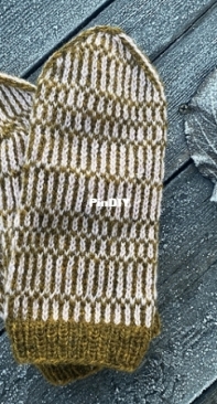 Vanten Novemvet - Josefine Åkerström - Swedish pattern - free