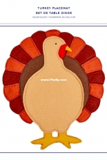 DMC - Turkey Placemat - Free