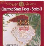 Mill Hill MHCSF34 Charmed Santa Faces Series II - Santa Noel