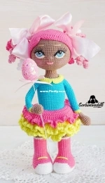 Gorbunova Dolls Design - Julia Gorbunova - Colorful doll