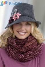 Red Heart-LW2329-Continuous Wrap by Linda Cyr -Free