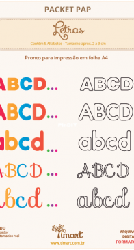 Timart - Fátima Barbosa - Alphabet - Letras - Portuguese