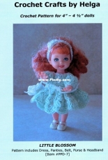 Crochet Crafts by Helga - Helga Kraft - PPD7 - Little Blossom