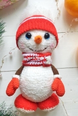 My Toy Crochet - Natali Kholova - Snowman