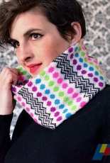 Candy Dots Scarf by Brandy Velten / Knitty, First Fall 2016-Free