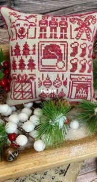 Flossabilities - Christmas Pillow by Laruen