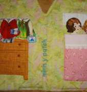 Casita de muñecas en patchwork
