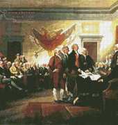 Artecy Cross Stitch - Signing of the Declaration of Independence