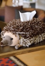 Pierrot Yarns - Gosyo Co Ltd  - 218aw-19 Hedgehog Tissue Cover - Japanese - Free