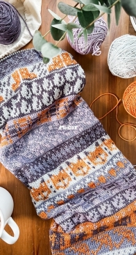 Autumn 3 Doodle  Cowl - Infinity by Jamie Lomax - Pacific Knit Co.