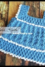 Newborn Knots - Amanda Chapman -  90 Timeless Texture Baby Dress