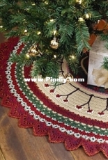 Margret Willson - Christmas Tree Skirt -Free